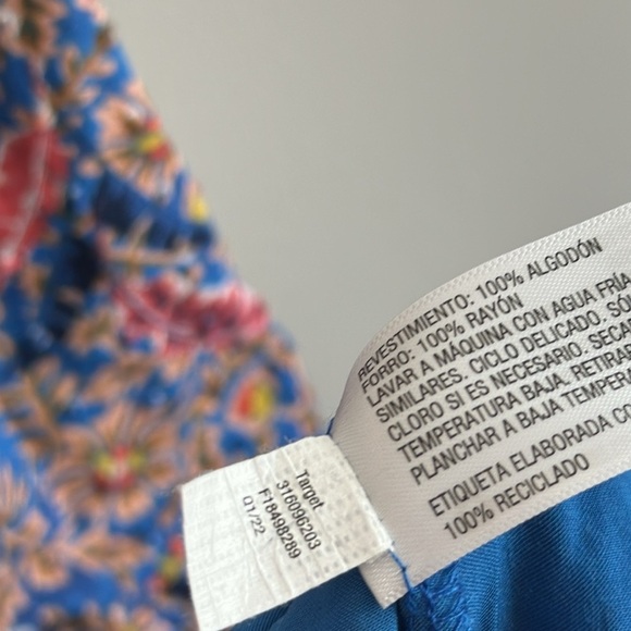 NWT Knox Rose Off The Coast Floral Tiered Boho Midi Sundress Size Large - Picture 13 of 16